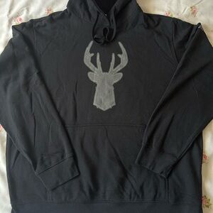 Columbia PHG Black Hoodie with Deer Design
